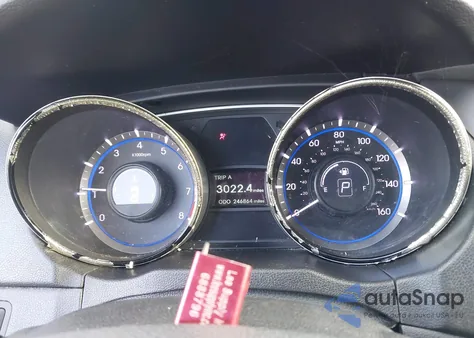 2013 Hyundai Sonata Se из США, поврежденный, VIN 5NPEC4AC3DH563310